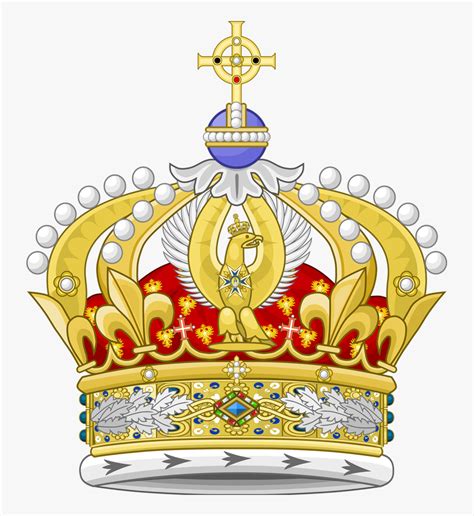 emperor crown text symbol.